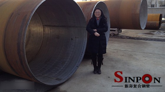 安徽省天康采購新澎DN1820雙金屬復合管